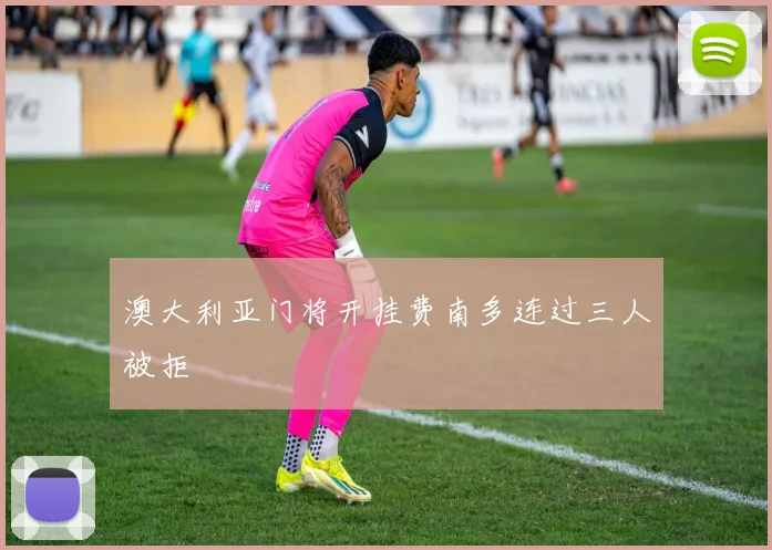 澳大利亚门将开挂费南多连过三人被拒